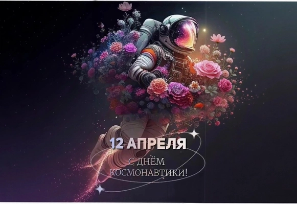 С Днём космонавтики! Поехали к новым достижениям!