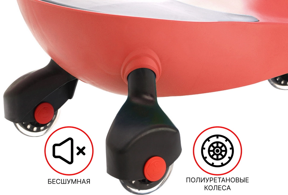 Бесшумные полиуретановые колеса