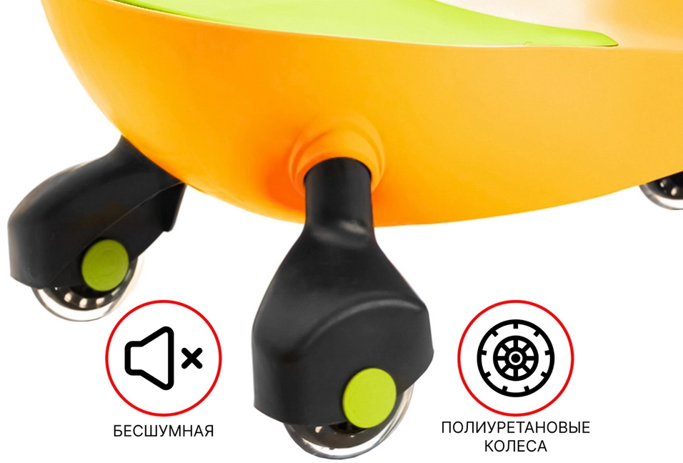 Бесшумные полиуретановые колеса