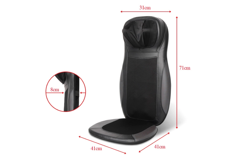 Выбор зоны и режима массажа