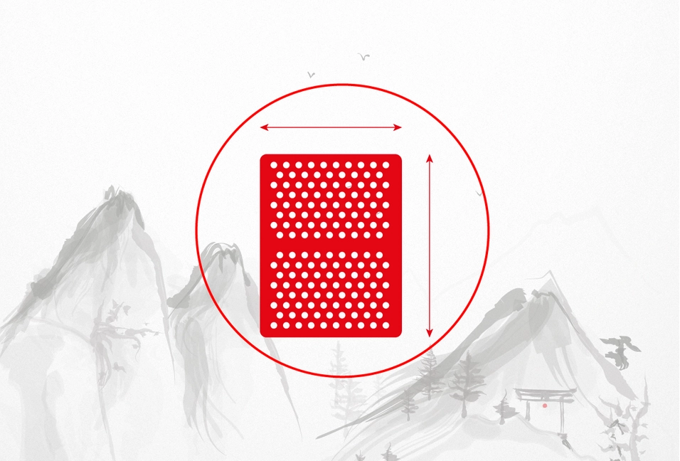 Длина коврика 130 см