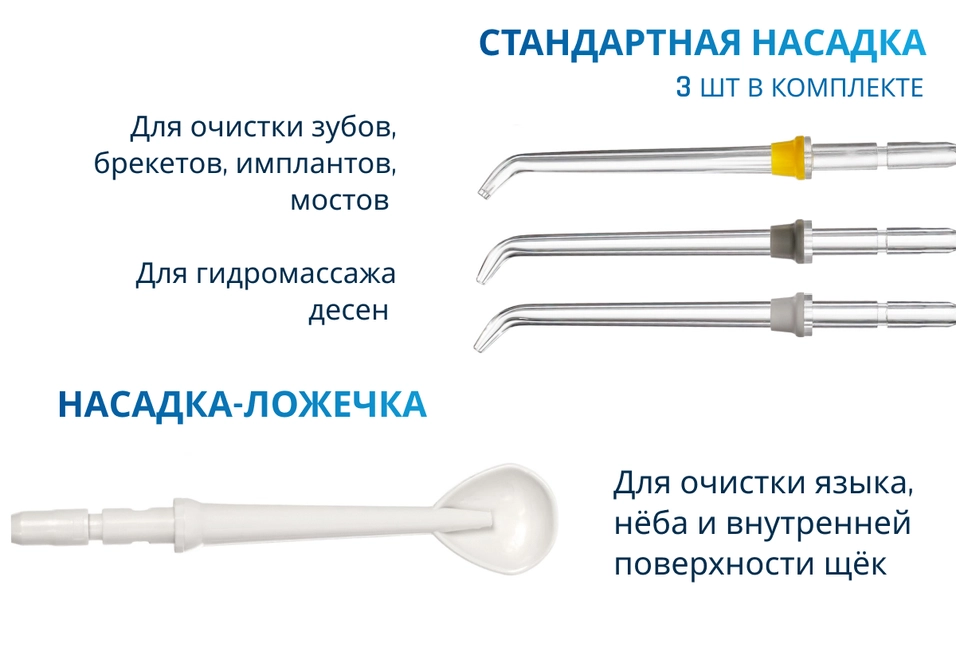 4 насадки