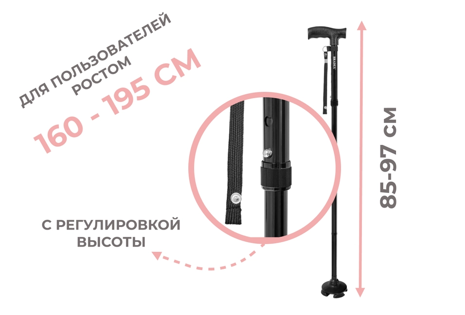 Регулируемая высота