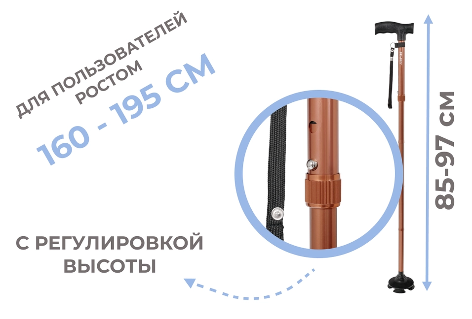 Регулируемая высота
