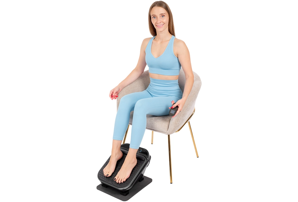 Уникальный вибрационный массажер для стоп и икр.