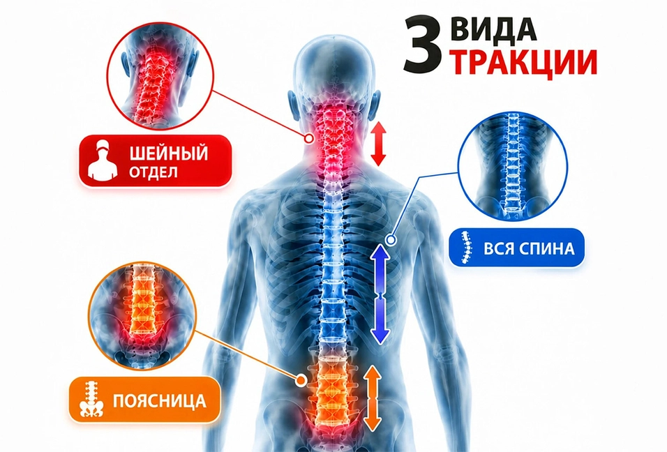 Три вида тракции