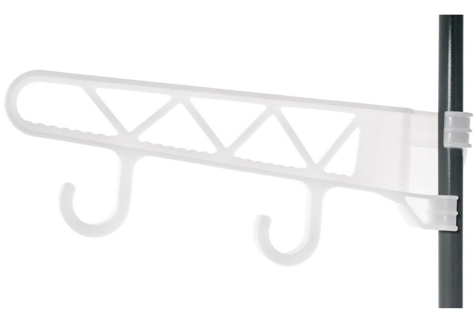 Дополнительная вешалка с двумя крючками 