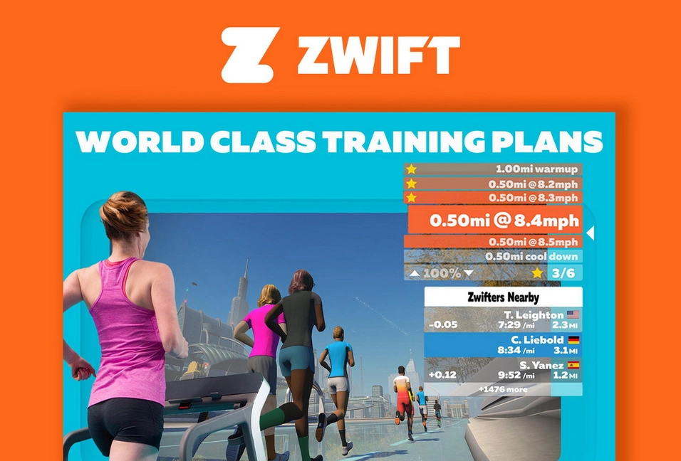 Приложение Zwift