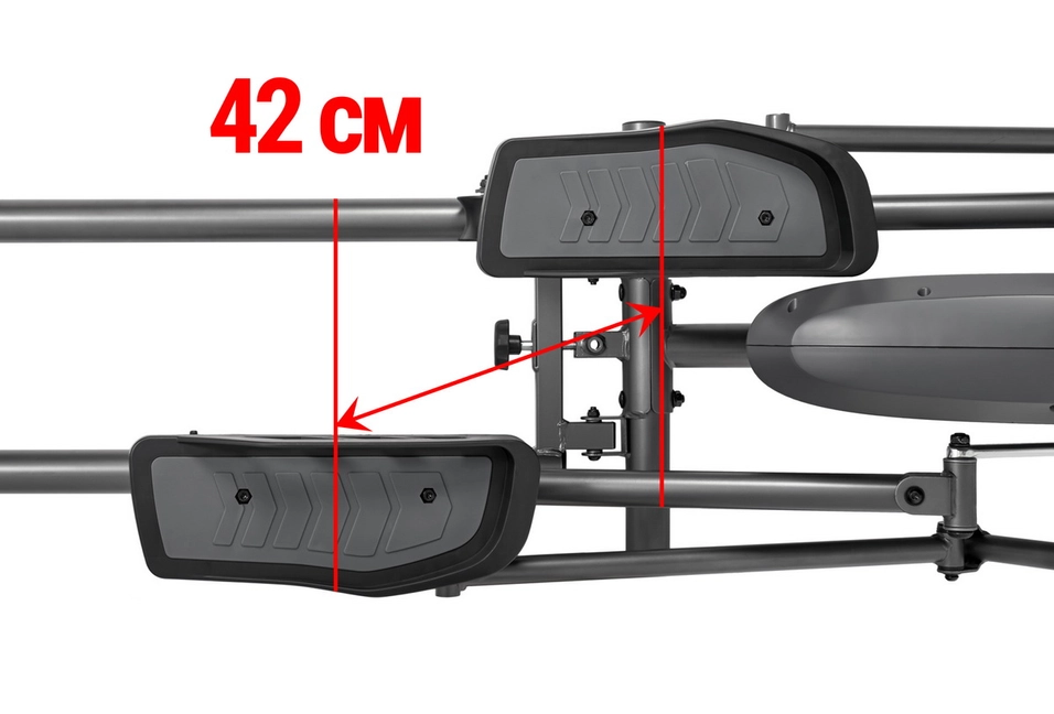 Длина шага 42 см