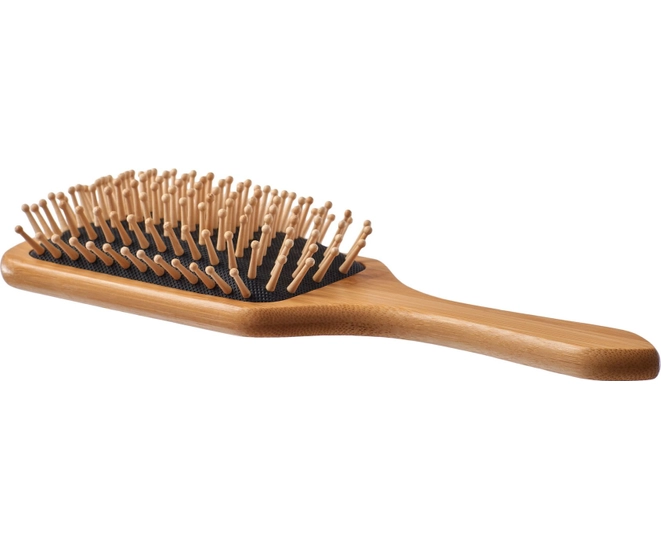 Деревянная массажная расческа для волос «КОТ-РУСАЛКА»