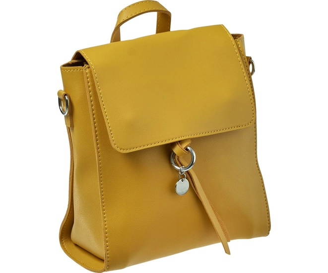 Рюкзак женский городской МИНИ, желтый фото #2