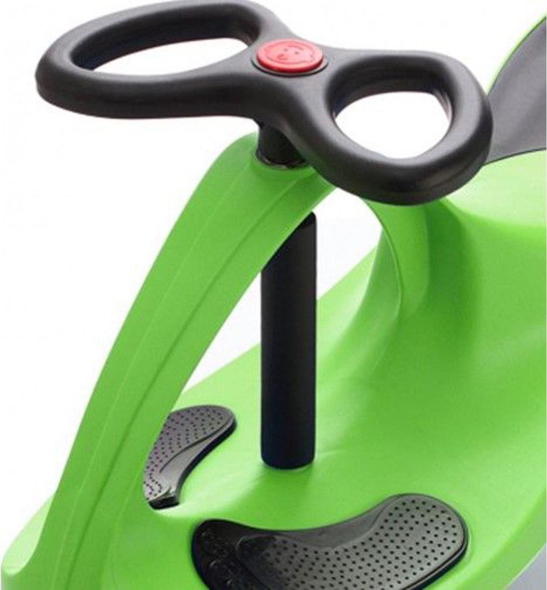 Машинка детская Bradex «БИБИКАР», с полиуретановыми колесами, зеленая