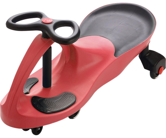 Машинка детская Bradex БИБИКАР, с полиуретановыми колесами, красная фото #3