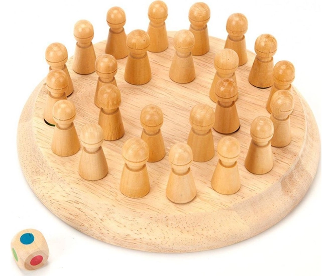 Шахматы детские, «МНЕМОНИКИ», BRADEX, дерево