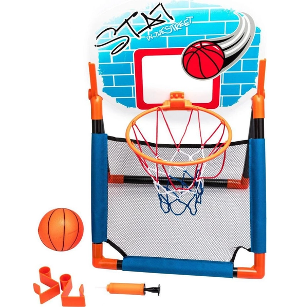 Баскетбольный щит 2 в 1 с креплением на дверь