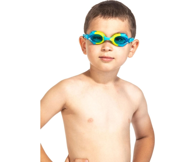 Очки для плавания детские Bradex, голубой фото #9