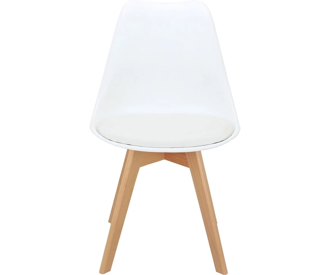 Комплект из 4-х стульев Eames Bon белый фото #2