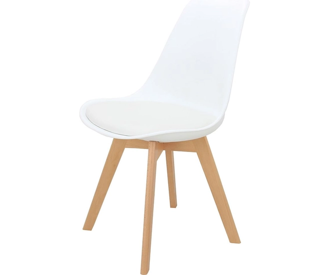 Комплект из 4-х стульев Eames Bon белый фото #3