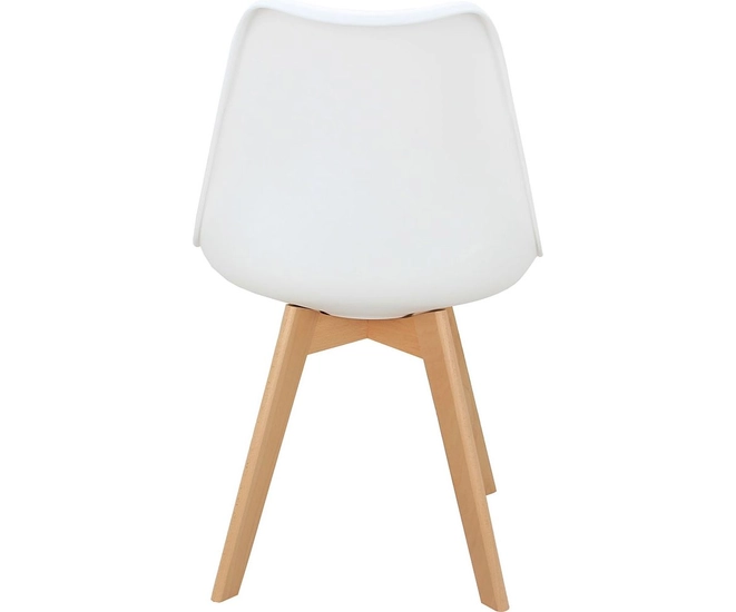 Комплект из 4-х стульев Eames Bon белый фото #5