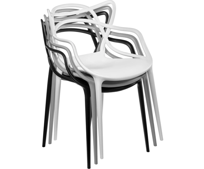 Комплект из 4-х стульев Masters серый фото #14