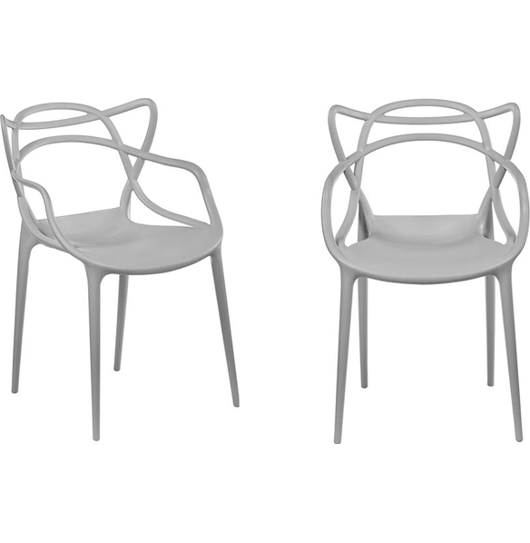 Комплект из 2-х стульев Masters серый