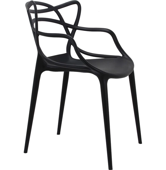 Стул Masters пластиковый чёрный