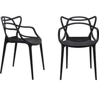 Комплект из 2-х стульев Masters чёрный