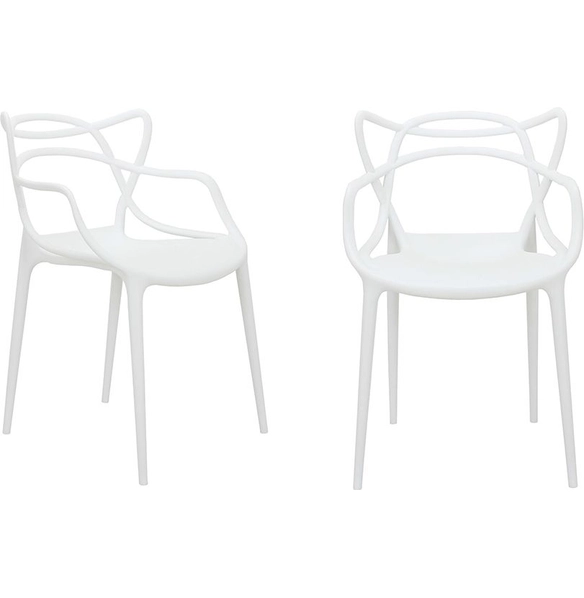 Комплект из 2-х стульев Masters белый