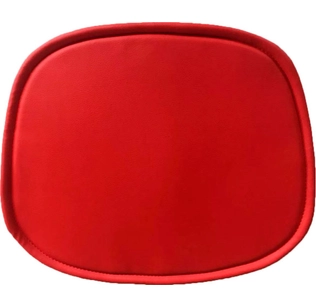 Подушка для стульев серии Eames из эко кожи, красная