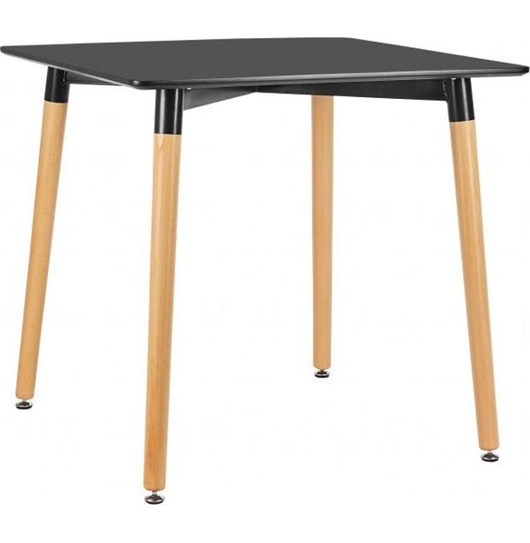 Стол Summer 80х80 см, чёрный