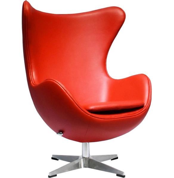 Кресло Egg Style Chair красное