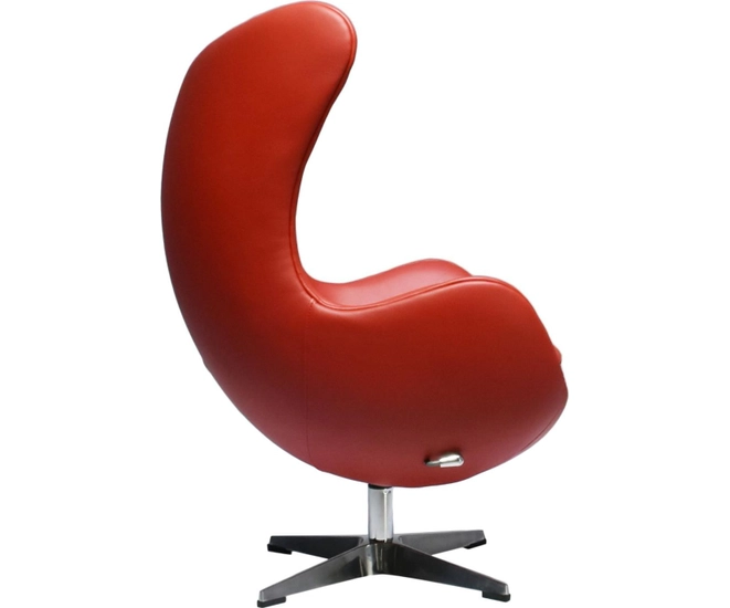 Кресло EGG STYLE CHAIR красный фото #3