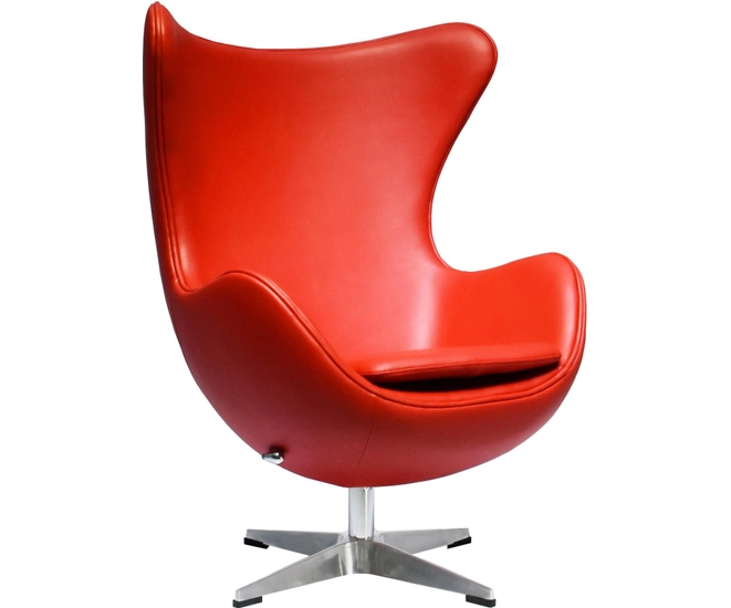 Кресло EGG STYLE CHAIR красный фото #1