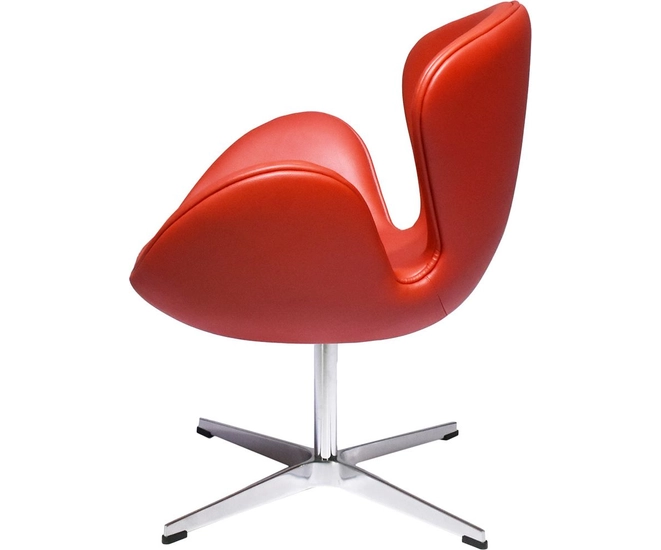 Кресло SWAN STYLE CHAIR красный фото #3