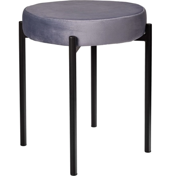 Стул Bug велюр, серый