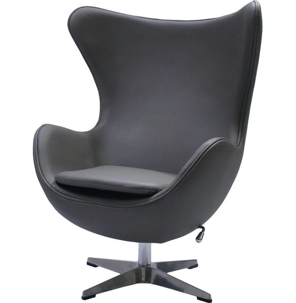 Кресло Egg Style Chair серое