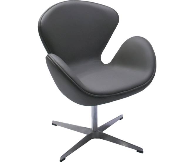 Кресло SWAN STYLE CHAIR серый фото #2