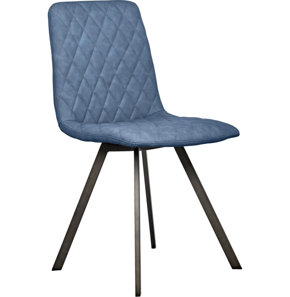 Стул Mate синий, антик