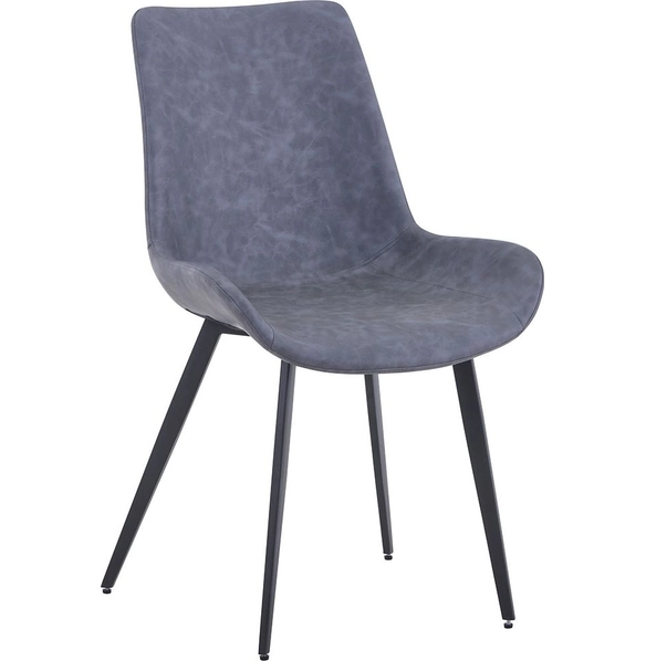 Стул Oscar экокожа, серый