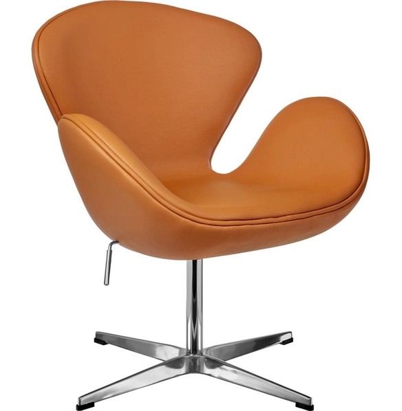 Кресло Swan Style Chair оранжевое