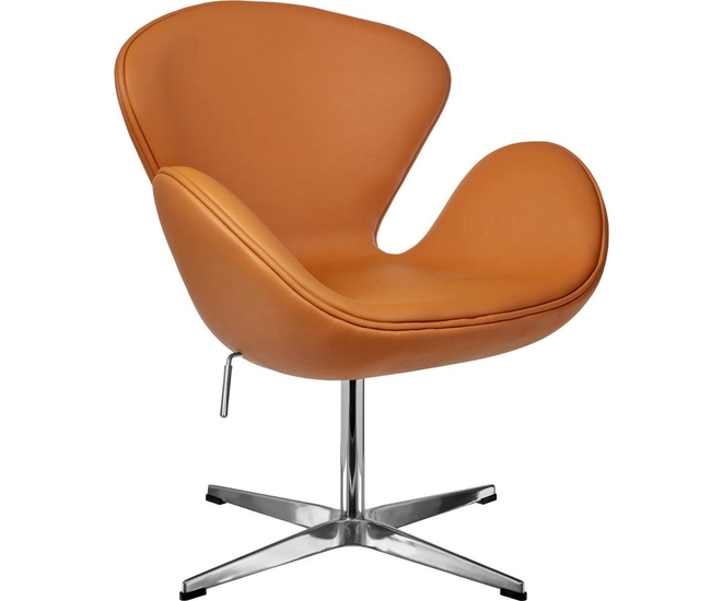 Кресло SWAN STYLE CHAIR оранжевый фото #1