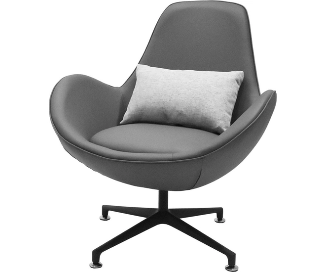 Кресло OSCAR серый фото #1