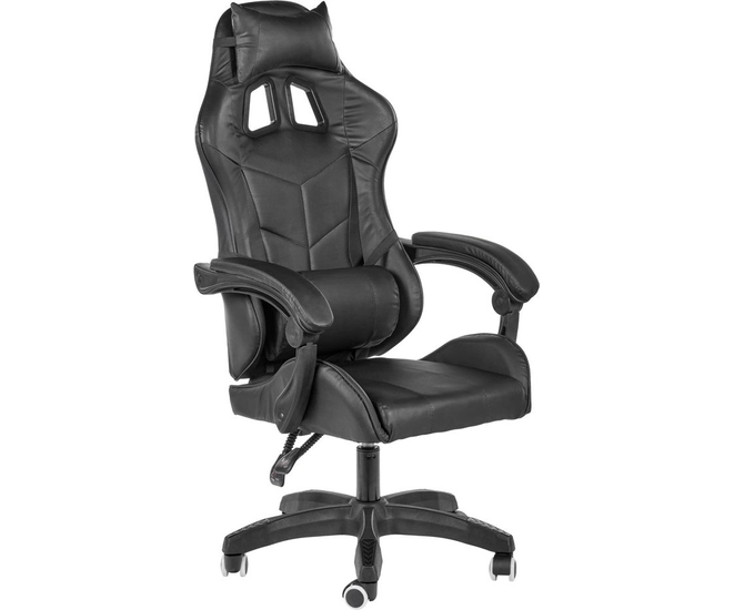 Игровое геймерское кресло Alfa, чёрный