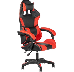 Игровое геймерское кресло Alfa, чёрный красный