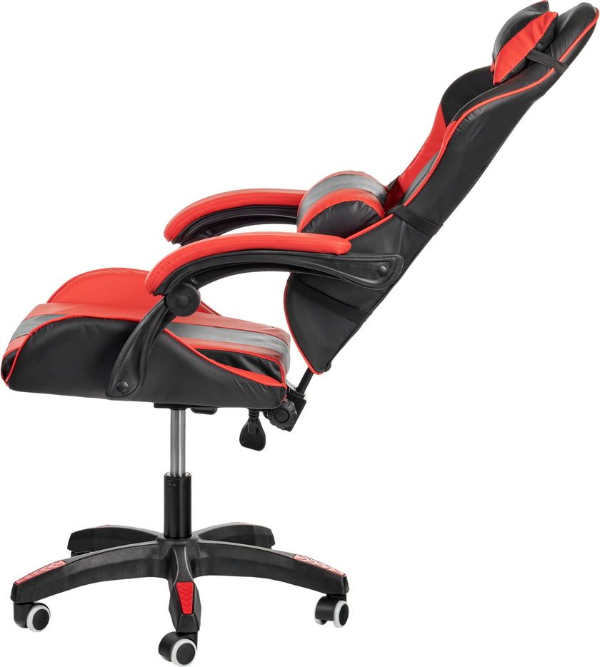 Игровое геймерское кресло Alfa, чёрный красный