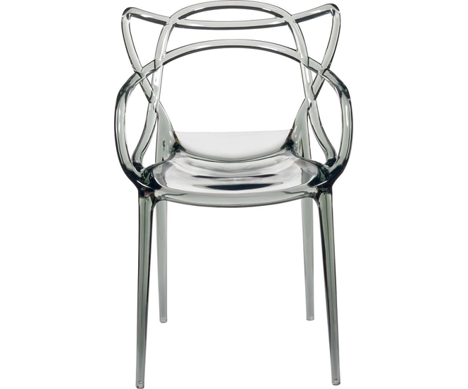 Комплект из 4-х стульев Masters прозрачный серый фото #3