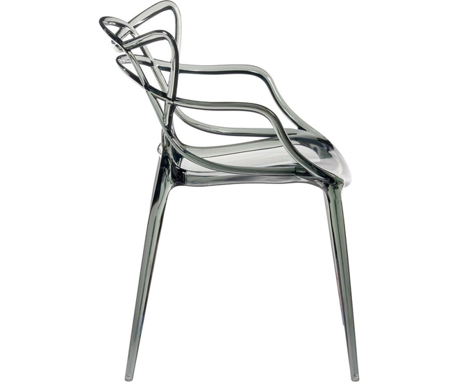 Комплект из 4-х стульев Masters прозрачный серый фото #4