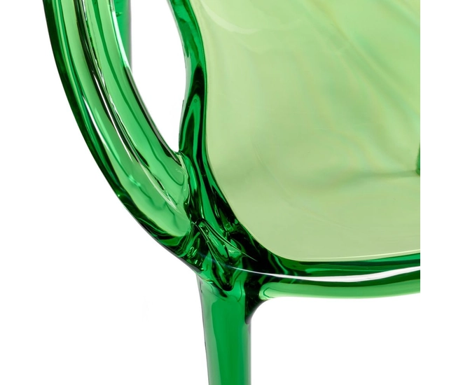 Комплект из 4-х стульев Masters прозрачный зелёный фото #8