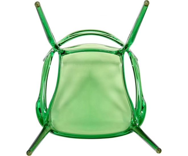 Комплект из 4-х стульев Masters прозрачный зелёный фото #9