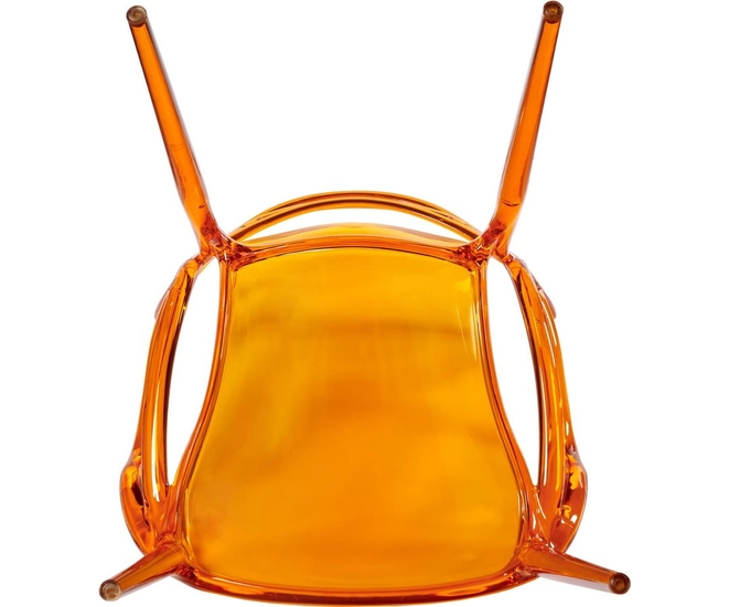Комплект из 4-х стульев Masters прозрачный оранжевый фото #9